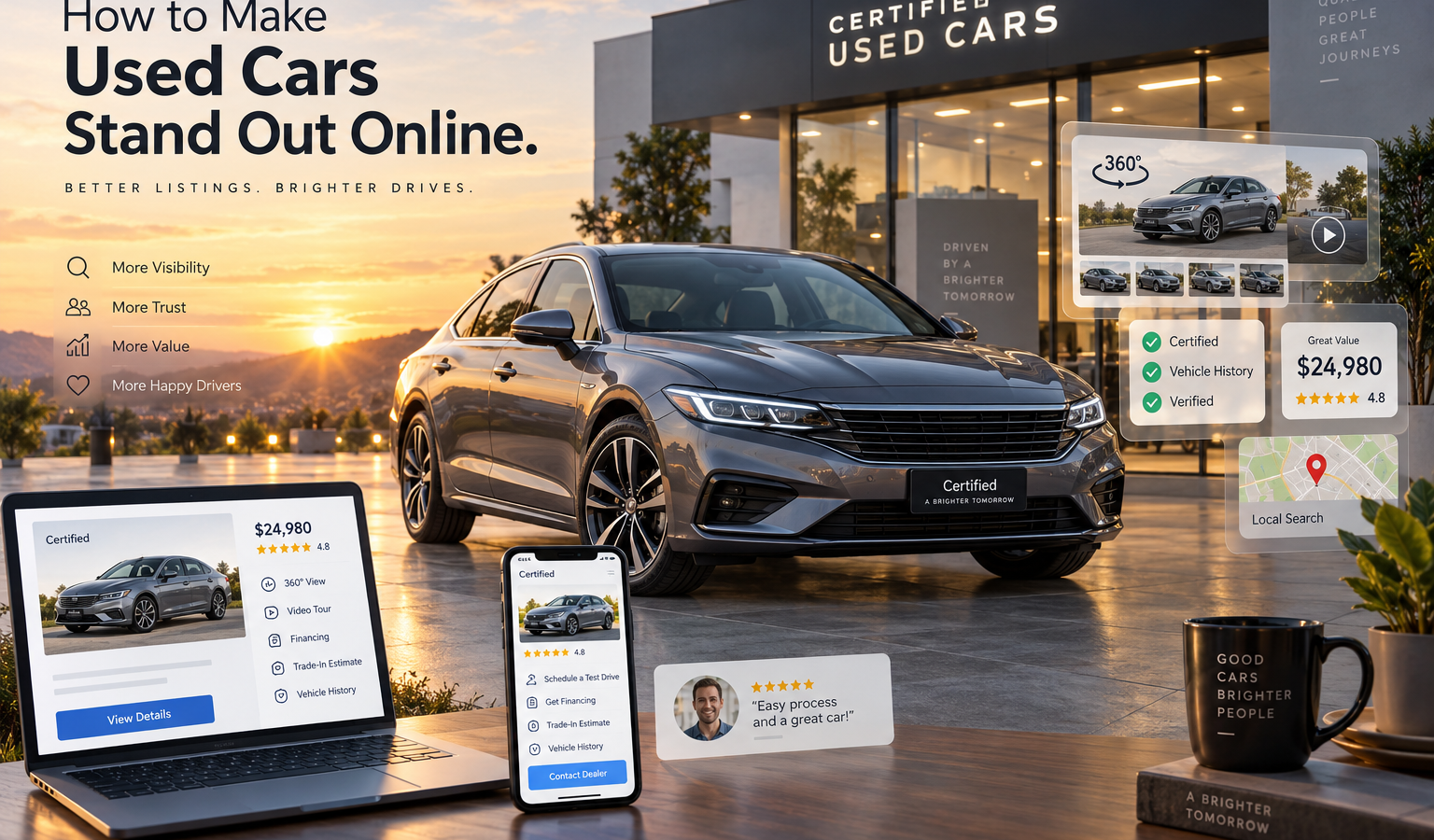 How to Make Used Cars Stand Out Online and Win More Buyer Trust
