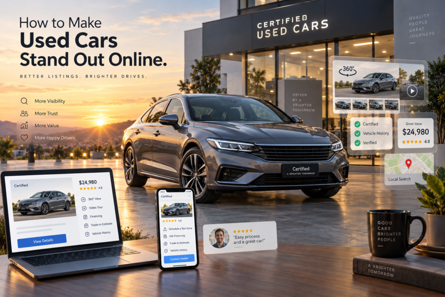 How to Make Used Cars Stand Out Online and Win More Buyer Trust